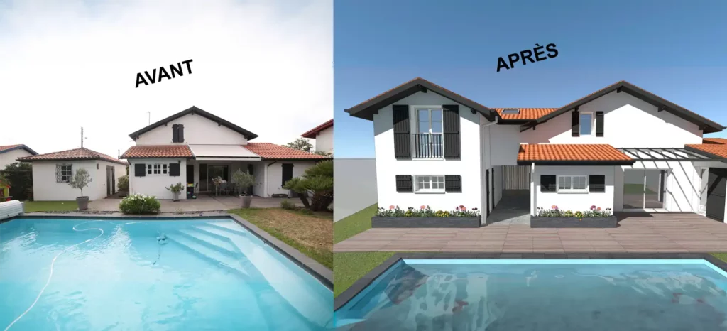 extension de maison dans le Pays Basque et le Sud des Landes